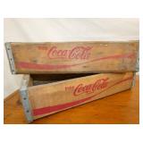 WOODEN COCA COLA CRATES