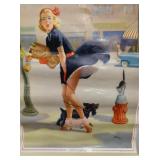 VIEW 2 CLOSEUP W/ PINUP GIRL