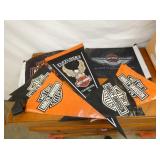 VARIOUS HARLEY DAVIDSON BANNERS