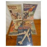 1925 POPULAR SCIENCE,LIBERTY,SKYWAYS