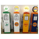 GROUP PICTURE REPLICA GAS PUMPS