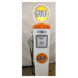 LIGHTED GULF GAS PUMP
