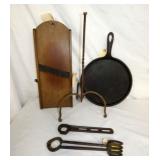 EARLY COAL FORKS, PANS, CHOPPER