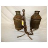 EARLY DAIRY CANS, ANCHOR