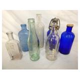 VARIOUS EMB. BOTTLES