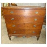 4 DRAWER 18TH CENTURY CHEST