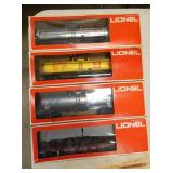 LIONEL TRAIN CARS W/ ORIG. BOXES