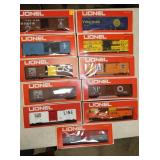 LIONEL TRAIN CARS W/ ORIG. BOXES