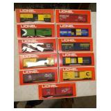 LIONEL TRAIN CARS W/ ORIG. BOXES