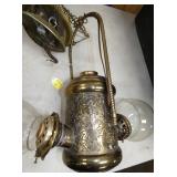 VIEW 3 ORNATE BRASS ANGLE LAMP