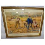 30X24 BACK FROM THE WAR PICTURE 