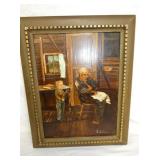 VIEW 2 SIGNED K SEISLER PAINTING 