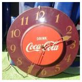 DRINK COCA COLA CLOCK 18IN