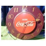 VIEW 2 CLOSEUP COKE CLOCK