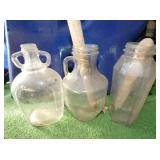 EARLY SPEASE JARS, TOBACCO PEGS