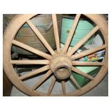 VIEW 2 CLOSEUP WOODEN WHEEL