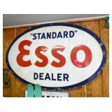 PORC. ESSO DEALER SIGN