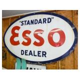VIEW 3 PORC. ESSO DEALER SIGN