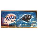 MILLER LITE PANTHERS SIGN
