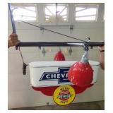 VIEW 5 SIGN,LIGHTS,BRACKET