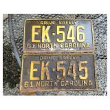 CONSECUTIVE NUMBER TAGS