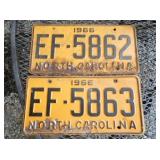 CONSECUTIVE NUMBER TAGS