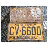 CONSECUTIVE NUMBER TAGS