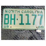 1969 TAG W/ MATCHING DMV TAG