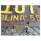 VIEW 2 CLOSEUP LIC. TAGS