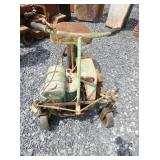 VIEW 3 FRONT TRIKE MOWER