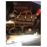 VIEW 3 CLOSEUP FLAT HEAD ENGINE RUNNING