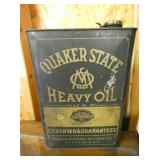 #50 1G. QUAKER STATE HEAVY OIL CAN