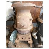 #120 CAST POT BELLY STOVE