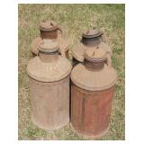 VARIOUS EARLY STATION CANS