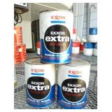 EXXON EXTRA OIL CANS