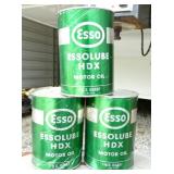 ESSOLUBE HDX IN THE GREEN CANS