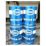 ESSO MOTOR OIL CANS