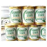 QUAKER STATE OIL CANS