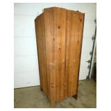 VIEW 3 BACK EARLY CORNER CUPBOARD