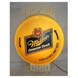 MILLER DRAFT LIGHTUP SIGN