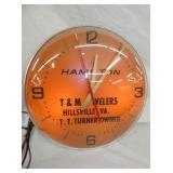 HAMILTON CLOCK HILLSVILLE VA