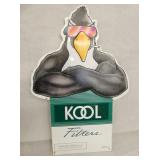 KOOL DIE CUT SIGN 12X17