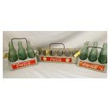 ALUM. COKE CARRIERS W/ BOTTLES