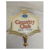 COUNTRY CLUB LIGHTED SIGN