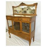 VIEW 4 NICE OAK SIDEBOARD