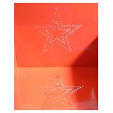 VIEW 2 CLOSEUP W/ PUNCH TIN STAR