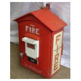 VIEW 2 CLOSEUP EMB. GAMEWELL FIRE BOX