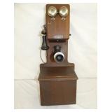 SUMTER OAK WALL PHONE