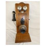 HIPWELL OAK WALL PHONE