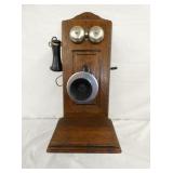 CHICAGO OAK WALL PHONE
